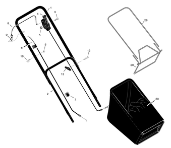 Part Location Diagram of 1101454 Murray DISCONTINUED